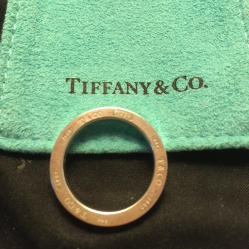 Authentic Tiffany Co. 1837 Circle Pendant